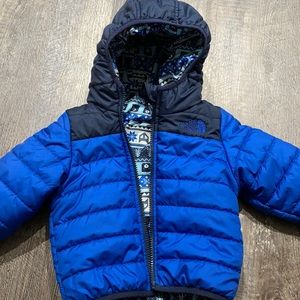 The North Face reversible jacket 12-18mo